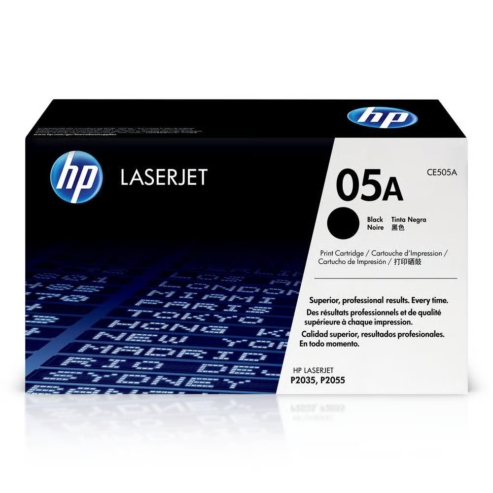 HP 05A Black Original LaserJet Toner Cartridge