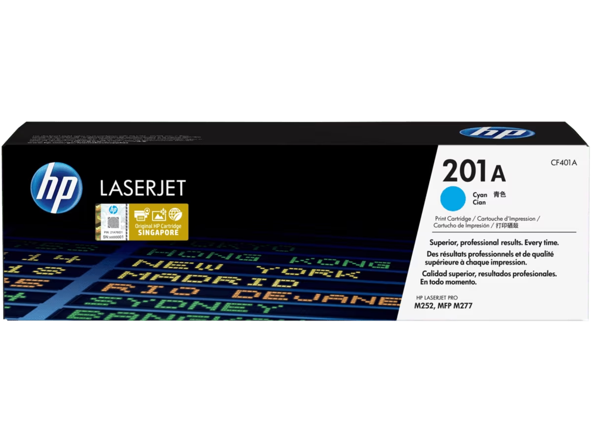 HP 201A Cyan Original LaserJet Toner Cartridge
