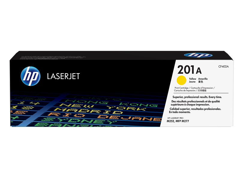 HP 201A Yellow Original LaserJet Toner Cartridge