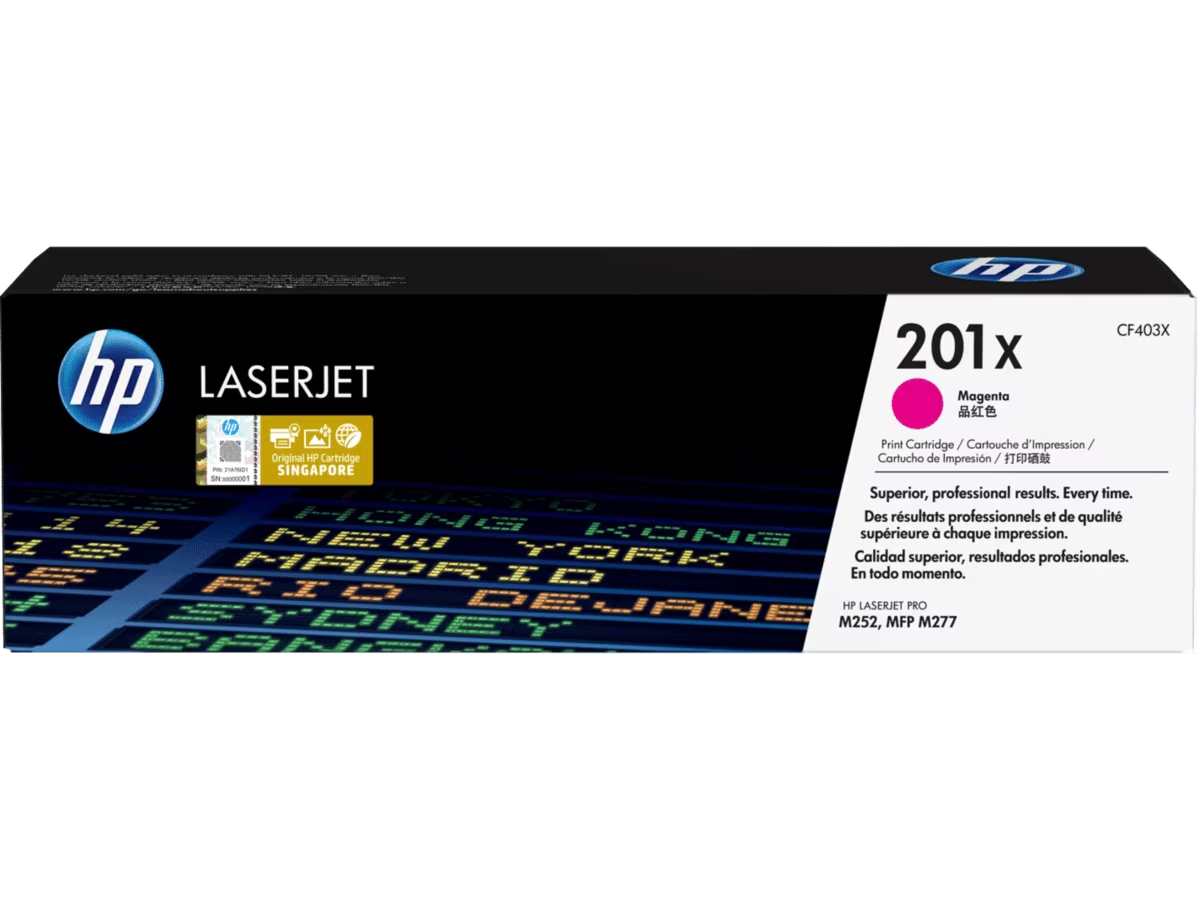 HP 201X High Yield Magenta Original LaserJet Toner Cartridge