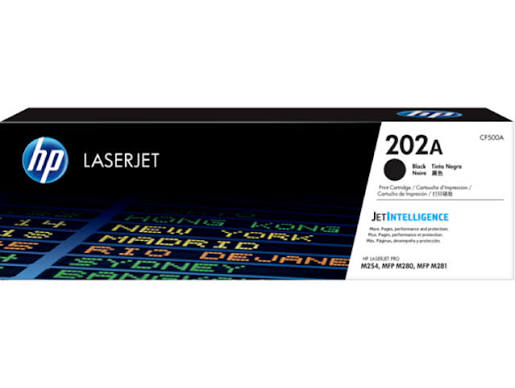 HP 202A Black Original LaserJet Toner Cartridge