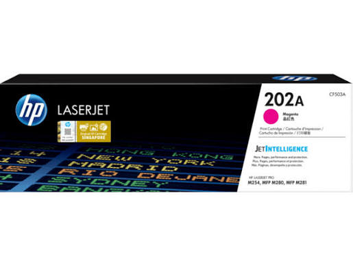 HP 202A Magenta Original LaserJet Toner Cartridge
