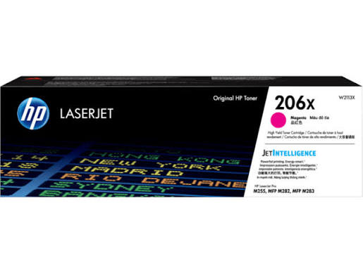 HP 206X High Yield Magenta Original LaserJet Toner Cartridge