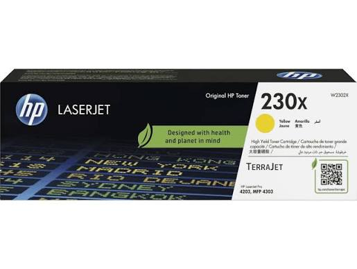 HP 230X Ylw LaserJet Toner Cartridge