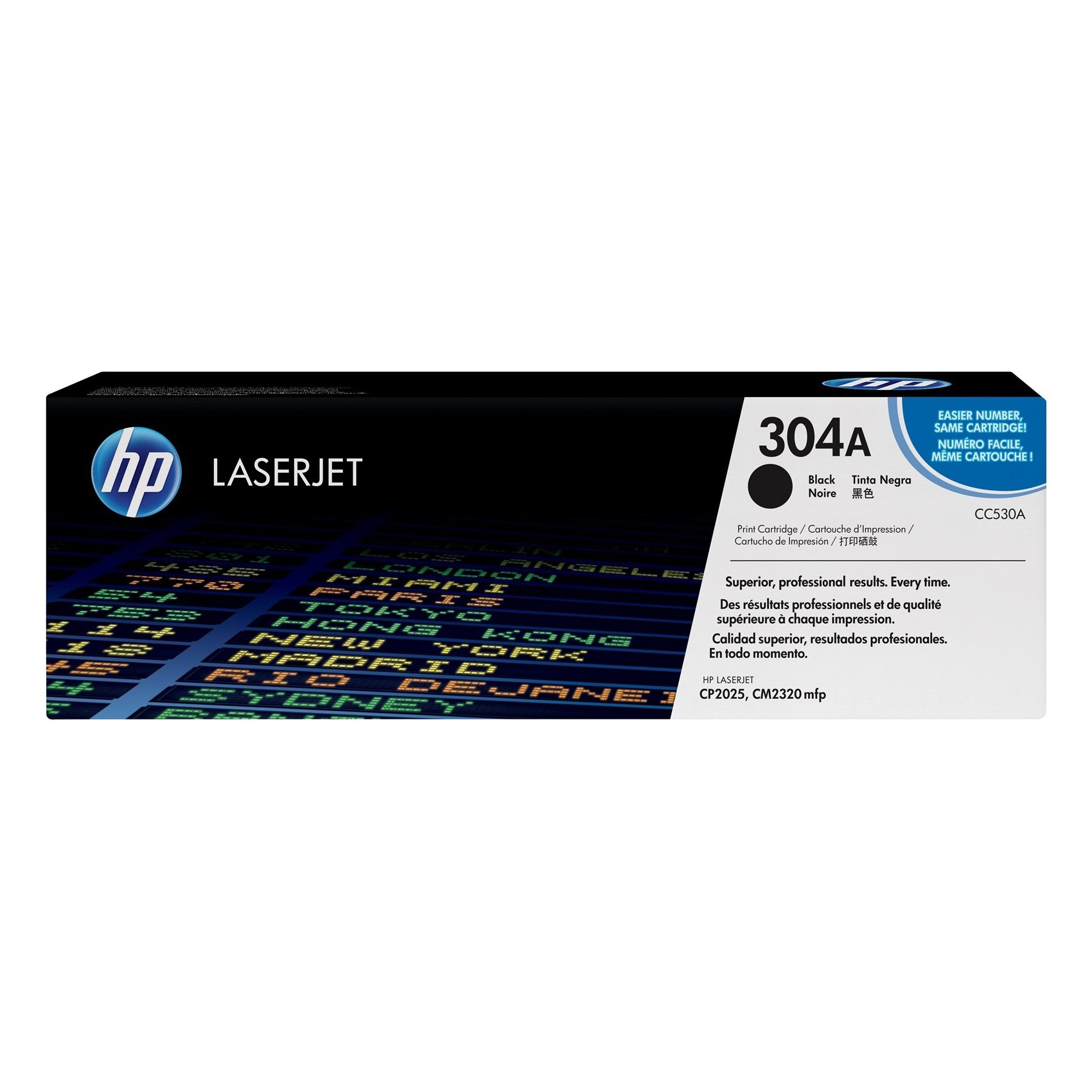 HP 304A Black Original LaserJet Toner Cartridge