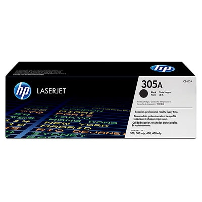 HP 305A Black Original LaserJet Toner Cartridge