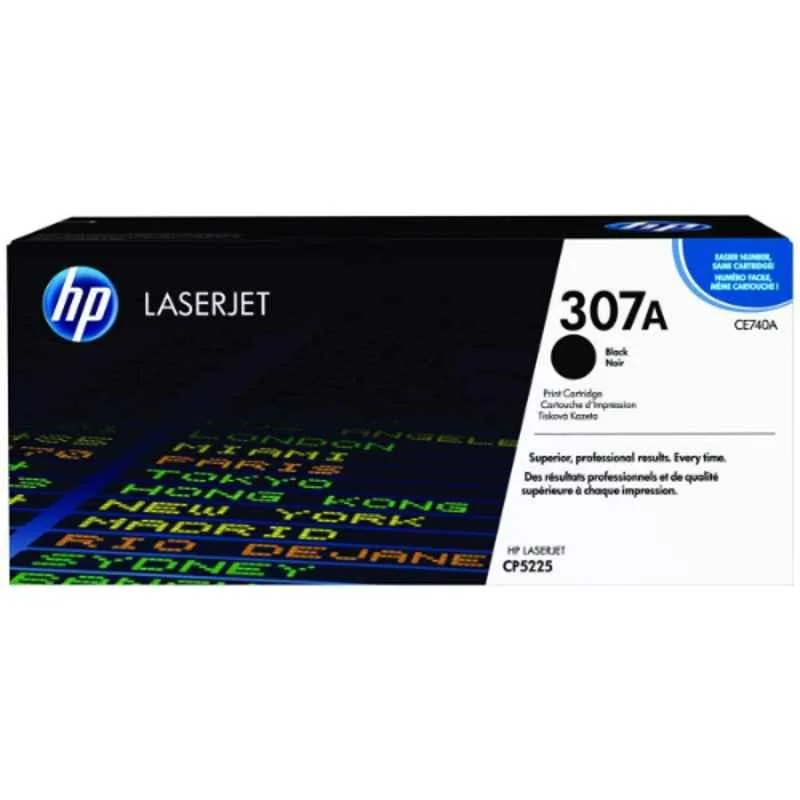 HP 307A Black Original LaserJet Toner Cartridge