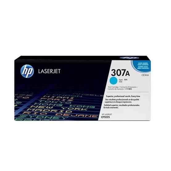 HP 307A Cyan Original LaserJet Toner Cartridge