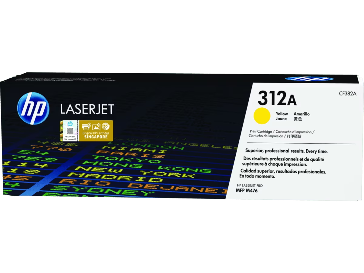 HP 312A Yellow LaserJet Toner Cartridge