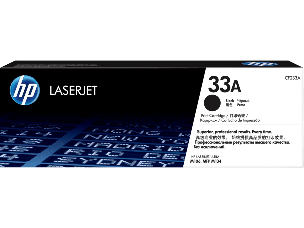 HP 33A Black Original LaserJet Toner Cartridge