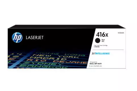 HP 416X High Yield Black Original LaserJet Toner Cartridge (~7,500 pages)