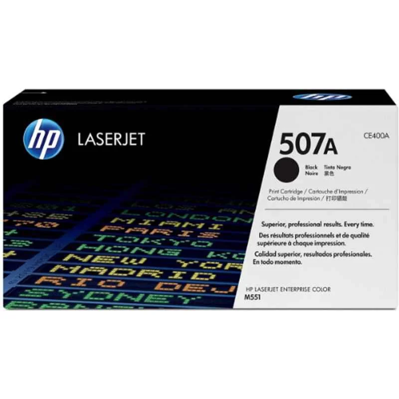 HP 507A Black Original LaserJet Toner Cartridge