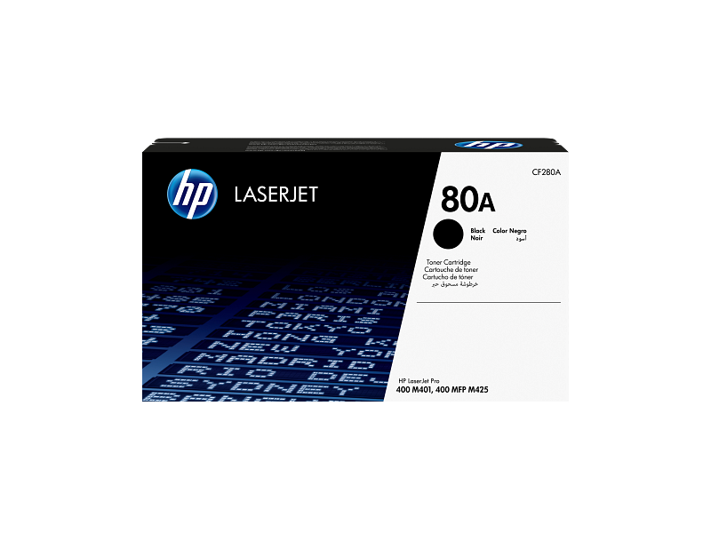 HP 80A Black Original LaserJet Toner Cartridge