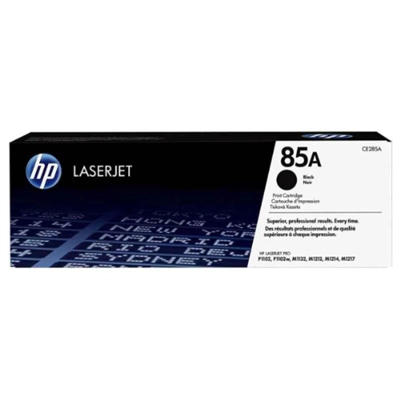 HP 85A Black Original LaserJet Toner Cartridge
