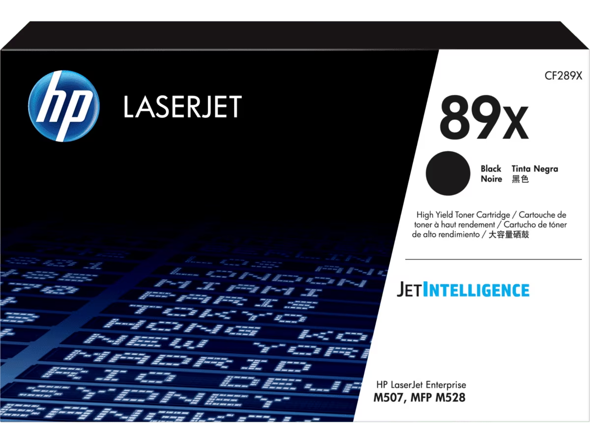 HP 89X High Yield Black Original LaserJet Toner Cartridge