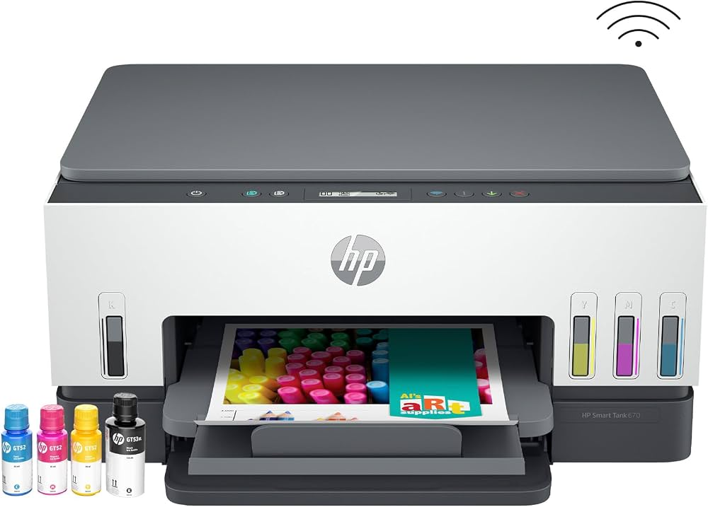 HP Smart Tank 670 AIO Printer